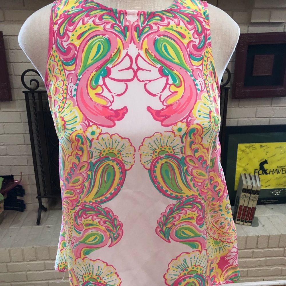 Lilly Pulitzer silk top